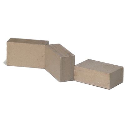 1400mm Single Disc Sandstone Cutter Tips with Flat Shape 24*9*15mm Layer Segment