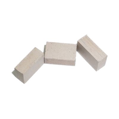 1400mm Single Disc Sandstone Cutter Tips with Flat Shape 24*9*15mm Layer Segment