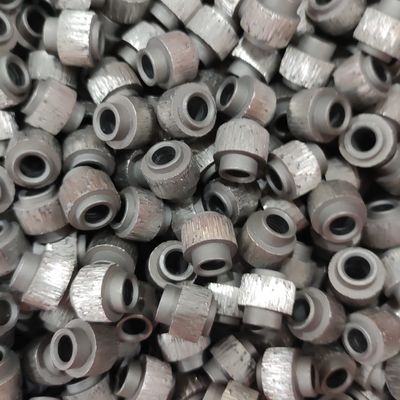 11.0mm Diamond Bead Marble Mining Wire Saw Accessories Stone Diamond Dry Cutting Sintered Beads