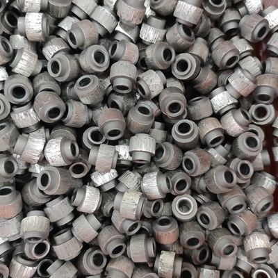 11.0mm Diamond Bead Marble Mining Wire Saw Accessories Stone Diamond Dry Cutting Sintered Beads