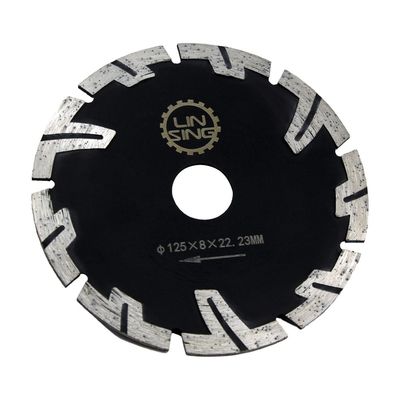Industrial Grade 115mm Protected Teeth Diamond Disc for Marble Granite Brick Cutting
