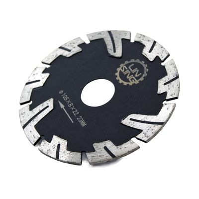 Protected Teeth Diamond Disc 125mm Blade Diameter for Cutting Marble Granite Brick