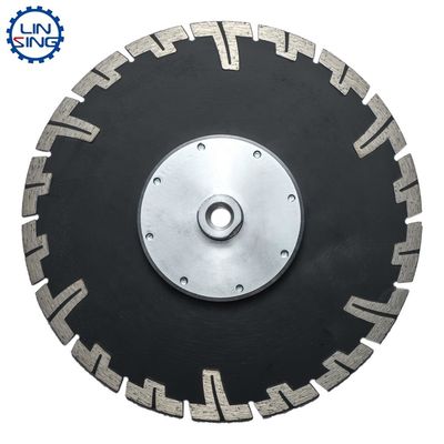 Protected Turbo Teeth Diamond Disc for Marble Brick Curb Cutting 22.23mm Arbor Size