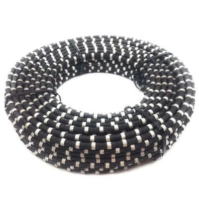 Customized Color Concrete Cutting Tools Sintering Diamond Wire Saw For Wet Cutting Demolition