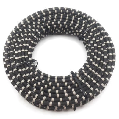 Customized Color Concrete Cutting Tools Sintering Diamond Wire Saw For Wet Cutting Demolition