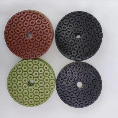 Granite Marble Floor Polishing Pad 4inch Wet Dry Resin Sandpaper 100mm Handle Grinder
