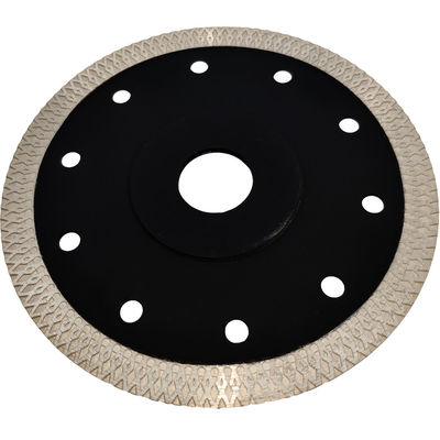 Stone Cutting Diamond Tools Super Thin X Mesh Turbo Cutting Disc for Wet Dry Cutting