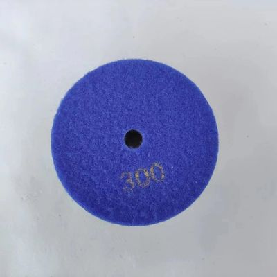 100mm Resin and Diamond Granite Marble Stone Floor Polishing Pad for Wet Dry Polisher