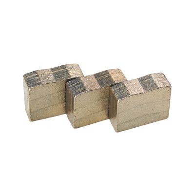 Polished Finish M and Flat Shape Diamond Sintered Segment for Sandstone Cutting Tools