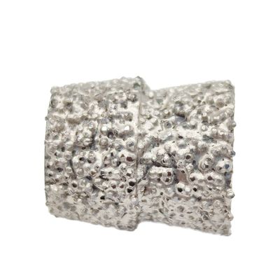 Diamond Vacuum Brazed Double-Cone Wire Saw Beads for Marble Travertine Cutting in Brazil