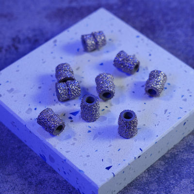 Diamond Vacuum Brazed Double-Cone Wire Saw Beads for Marble Travertine Cutting in Brazil