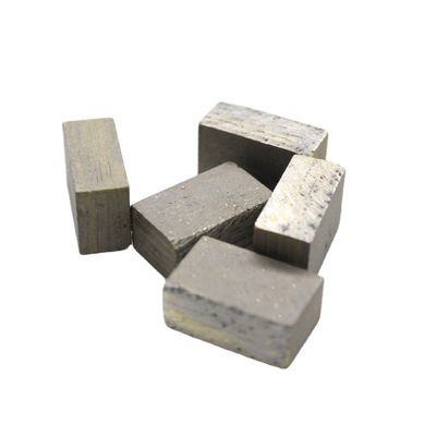 Flat Shape Segment Diamond for Granite Andesite Lava Cutting Tool 1800mm Blade Tip