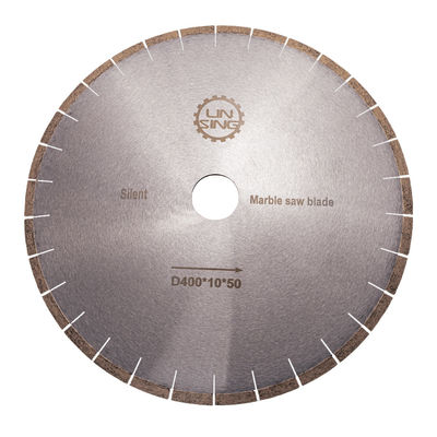 Metal Powder Raw Material D400mm Segmented Diamond Saw Blades for Marble Cutting