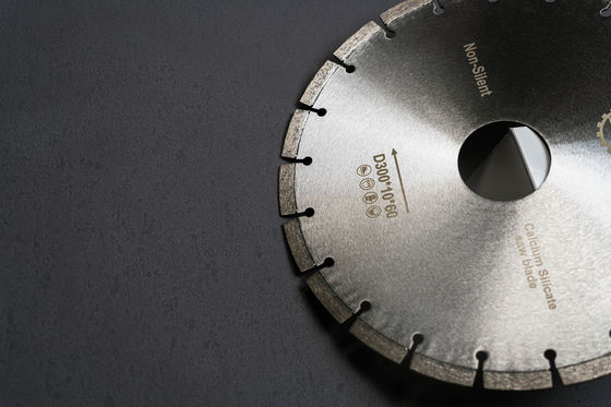 Silver Professional 12inch Diamond Circular Saw Blade For Calcium Silicate Cutting Disc