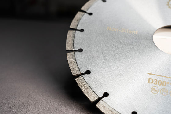 Silver Professional 12inch Diamond Circular Saw Blade For Calcium Silicate Cutting Disc