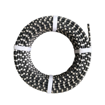 Cutting Stone Granite Marble Choose LINSING 11.0mm Diamond Wire Saw with Rubber Coating