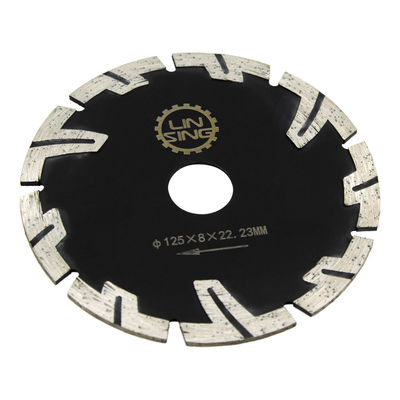 D125mm Segmented T Type Protection Teeth Cutting Disc For Dry Cutting Good Prices