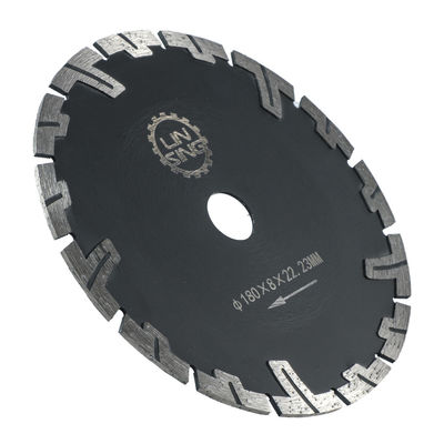 Hot Press D230mm T Type Diamond Tools For Stone Dry Cutting With Protection Teeth