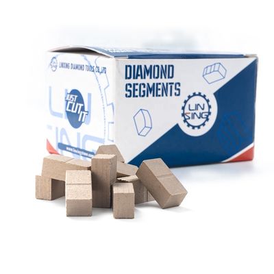 Customized 24*8*13mm Marble Tip Diamond Segment for Soft and Hard Cutting in Pakistan