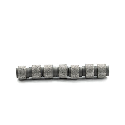D11.0mm Vacuum Brazed Diamond Wire Saw Beads for High Cutting Speed Stone Block Tools