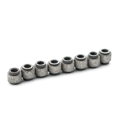 D11.0mm Vacuum Brazed Diamond Wire Saw Beads for High Cutting Speed Stone Block Tools