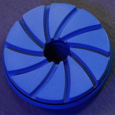 Customized 125mm Snail Lock Resin Polishing Pad for Granite Grinding Disc