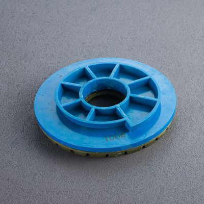 Customized 125mm Snail Lock Resin Polishing Pad for Granite Grinding Disc