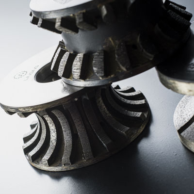 Metal Bond Segmented Diamond Grinding Wheel For Granite Marble Stone Edge Profiling
