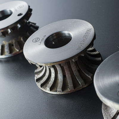 Metal Bond Segmented Diamond Grinding Wheel For Granite Marble Stone Edge Profiling