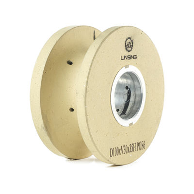 60 Grit Resin Bond Diamond Grinding and Polishing Wheel for Stone Edge Profiling
