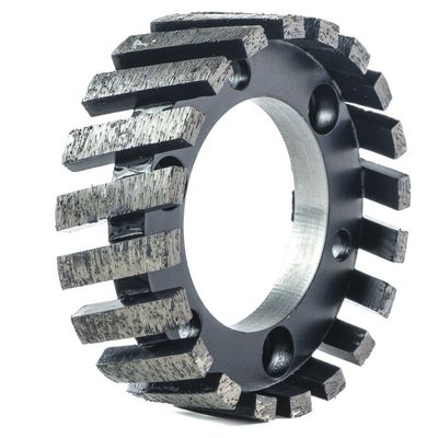 Stone Grinding CNC Standard And Continuous Stubbing Wheel For Grinding Stone Slab Tools 20mm Thickness