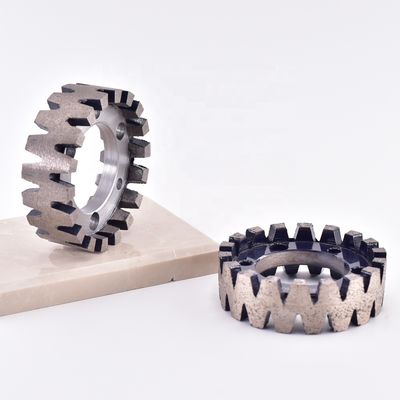 Stone Grinding CNC Standard And Continuous Stubbing Wheel For Grinding Stone Slab Tools 20mm Thickness