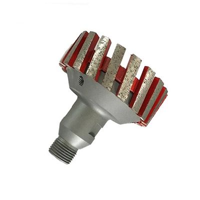Stone Grinding CNC Standard And Continuous Stubbing Wheel For Grinding Stone Slab Tools 20mm Thickness