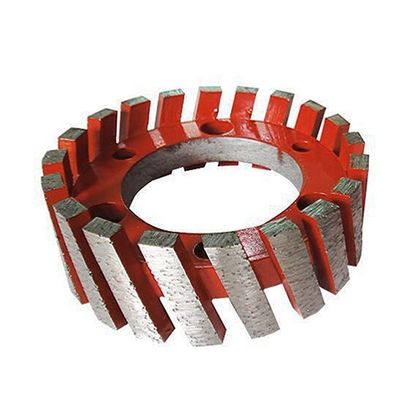 Stone Grinding CNC Standard And Continuous Stubbing Wheel For Grinding Stone Slab Tools 20mm Thickness