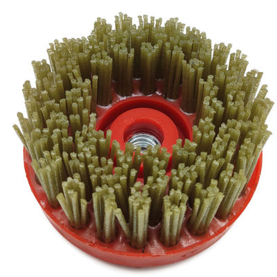 Experience the Power of Antique Silicon Carbide and Round Brush Abrasive for Granite