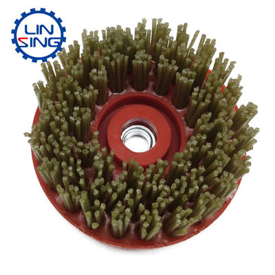 Experience the Power of Antique Silicon Carbide and Round Brush Abrasive for Granite