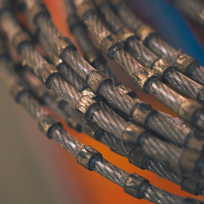 Diamond Wire Saw For Profiling D11.0mm And D8.3mm With Diamond And Metal Powder