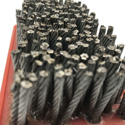Customized OBM Support 100mm-300mm Nylon Frankfurt Abrasive Brush for Stone Processing