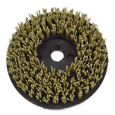 Customized OBM Support 100mm-300mm Nylon Frankfurt Abrasive Brush for Stone Processing