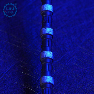 D11.5mm D12mm Diamond Wire Saw Rope for Marble Granite and Environmentally Protected