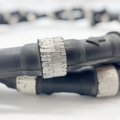 Customized Support Diamond Wire Saw 11.5mm Sintered Bead Rope for Marble Quarry Mining