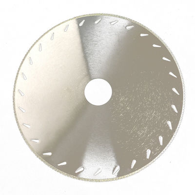 OBM Supported Diamond Tools Electroplated Diamond Saw Blade For Cutting Stone No Chipping