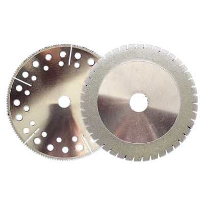 OBM Supported Diamond Tools Electroplated Diamond Saw Blade For Cutting Stone No Chipping
