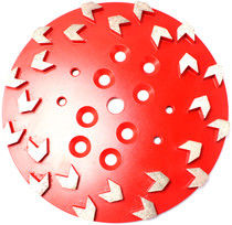 Professional Cup Wheel Diamond Grinding Wheel for Profiling Stone Slabs and Tiles