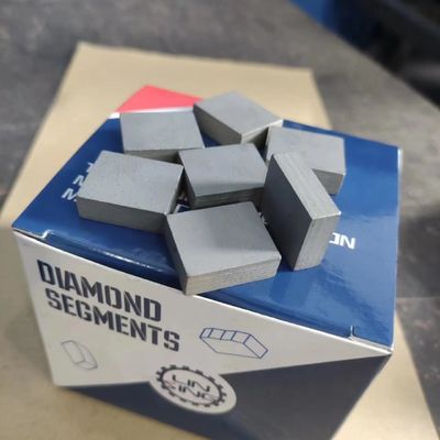 Long Life Flat Shape Diamond Segment for 1200mm Basalt Stone Cutting Tools 24*8*20mm