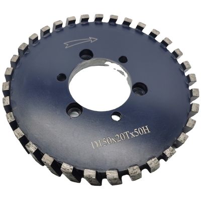 Customized 150mm CNC Stubbing Wheel for Accurate Granite Marble Quartz Profiling Needs