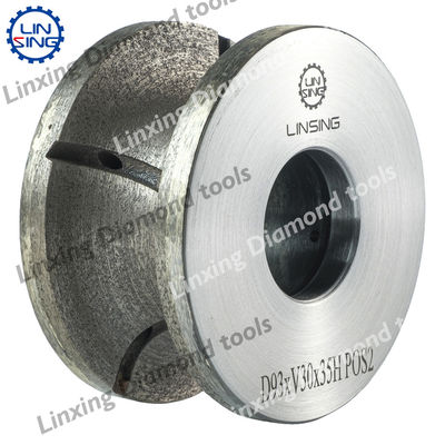 45-120mm Vacuum Brazed Diamond Router Bits for Stone Edging Full Bullnose