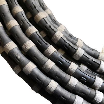 Long Lifespan LINSING Diamond Tools for Granite Marble Cutting Rubber Spring Wire Saw