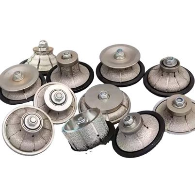 Metal Bond Diamond Hand Router Bit for Shaping Granite and Marble 20-40mm Stone Thickness