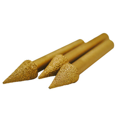 Granite Marble Engraving Stone Diamond Router Bit Grit 30 -60 Vacuum Brazed Bits